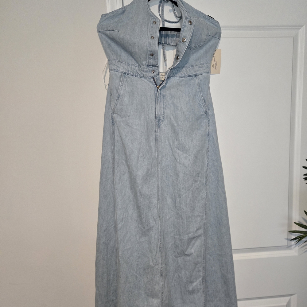 Light Blue Denim Dress